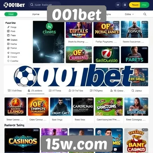 Visão geral dos jogos disponíveis no 001bet